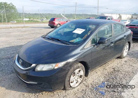 2013 Honda Civic Lx from USA, damaged, VIN 19XFB2F54DE042915
